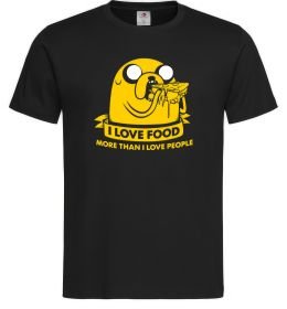 Мужская футболка I love food