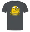 Чоловіча футболка I love food Графіт фото