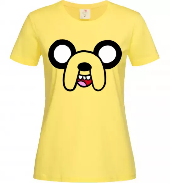 Женская футболка Джейк Лимонный фото