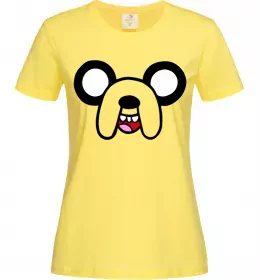 Женская футболка Джейк Лимонный фото