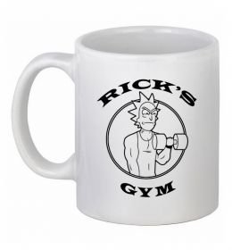 Чашка керамічна Gym rick