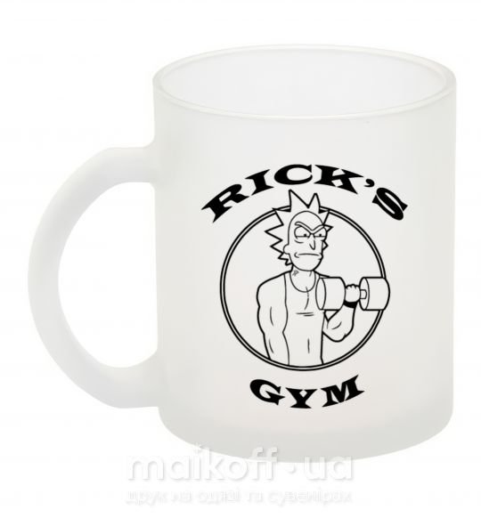 Чашка стеклянная Gym rick Фроузен фото