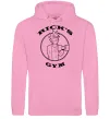 Мужская толстовка (худи) Gym rick Розовый фото