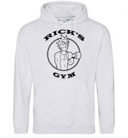 Мужская толстовка (худи) Gym rick Мужская толстовка (худи) Gym rick