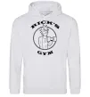 Мужская толстовка (худи) Gym rick Серый меланж Мужская толстовка (худи) Gym rick Серый меланж фото