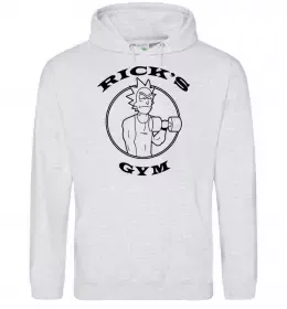 Женская толстовка (худи) That was my plan Rick Черный фото