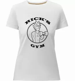 Женская премиум футболка Scary Terry Белый фото