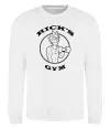 Свитшот Gym rick Белый фото