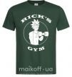 Чоловіча футболка Gym rick Темно-зелений фото