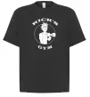 Футболка Оверсайз Gym rick Черный фото
