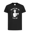 Дитяча футболка Gym rick Чорний фото