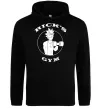 Мужская толстовка (худи) Gym rick Черный Мужская толстовка (худи) Gym rick Черный фото