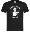 Мужская футболка Gym rick Черный фото