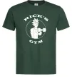 Мужская футболка Gym rick Темно-зеленый фото