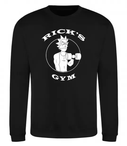 Свитшот Gym rick Черный фото