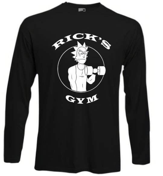 Реглан Gym rick Чорний фото