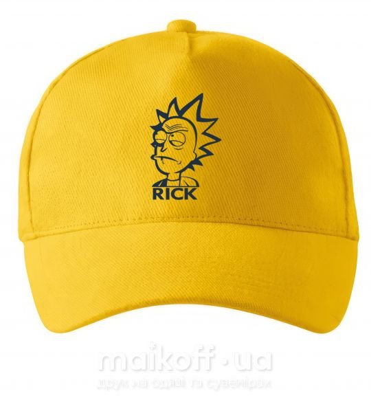 Кепка RICK Сонячно жовтий фото