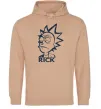 Чоловіча толстовка (худі) RICK Пісочний фото