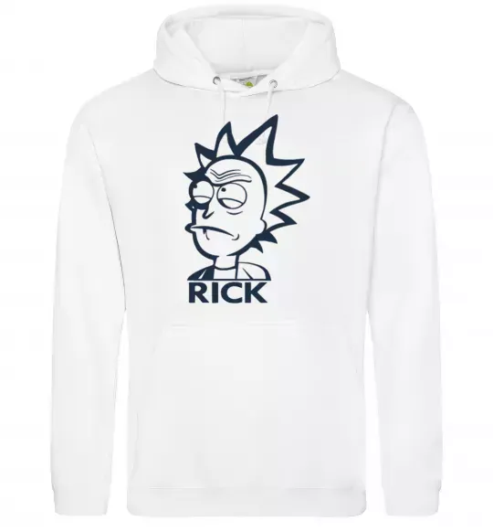 Жіноча толстовка (худі) RICK Білий фото