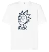 Футболка Оверсайз RICK Белый фото