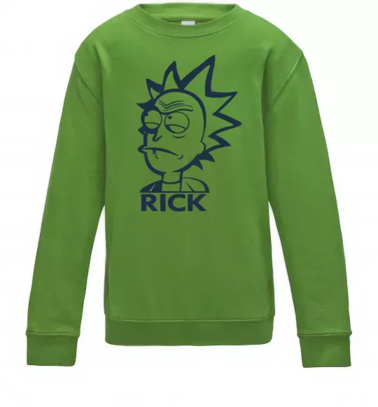 Детский Свитшот RICK Лаймовый фото