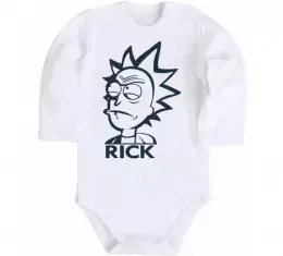 Детский боди Riiick Белый фото