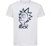 Дитяча футболка RICK Білий фото