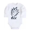 Детский боди RICK Белый фото