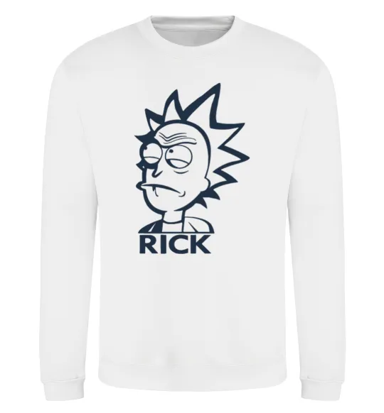 Свитшот RICK Белый фото