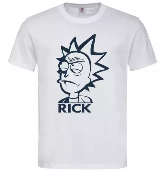 Чоловіча футболка RICK Білий фото