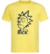 Чоловіча футболка RICK Лимонний Чоловіча футболка RICK Лимонний фото