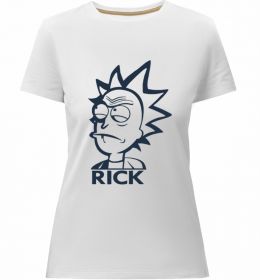 Женская премиум футболка RICK