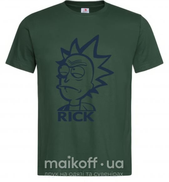 Чоловіча футболка RICK Темно-зелений фото