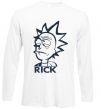 Лонгслів RICK Білий фото