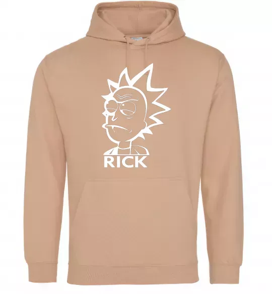 Жіноча толстовка (худі) RICK Пісочний фото