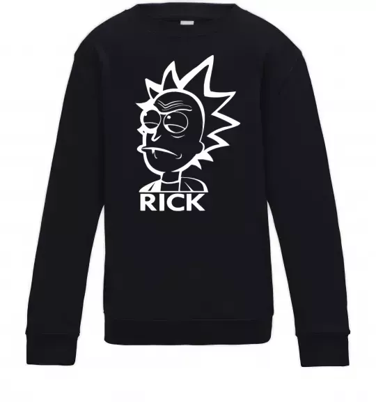 Детский Свитшот RICK Черный фото