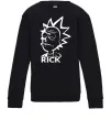 Детский Свитшот RICK Черный Детский Свитшот RICK Черный фото