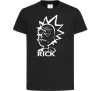 Дитяча футболка RICK Чорний фото