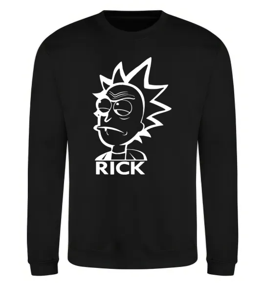 Свитшот RICK Черный фото