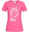 Жіноча футболка RICK Яскраво-рожевий фото