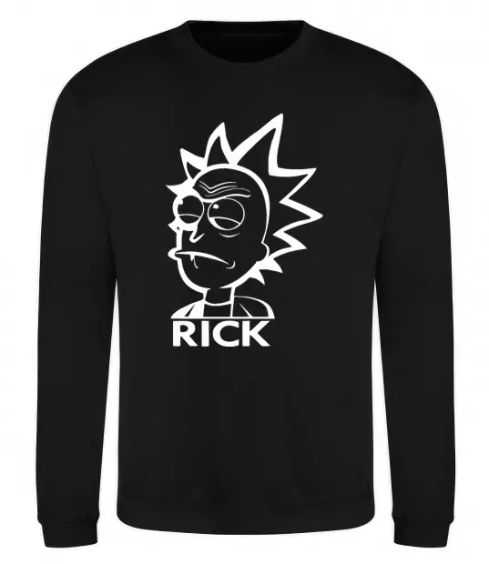 Світшот RICK Чорний фото