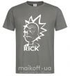 Чоловіча футболка RICK Графіт фото