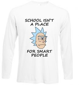 Лонгслив School isn't a place for smart people