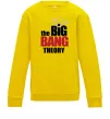 Дитячий світшот Tеорія великого вибуху Сонячно жовтий фото