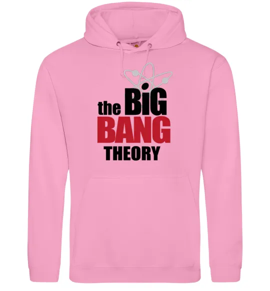 Жіноча толстовка (худі) Tеорія великого вибуху Рожевий фото