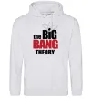 Женская толстовка (худи) Tеорія великого вибуху Серый меланж фото