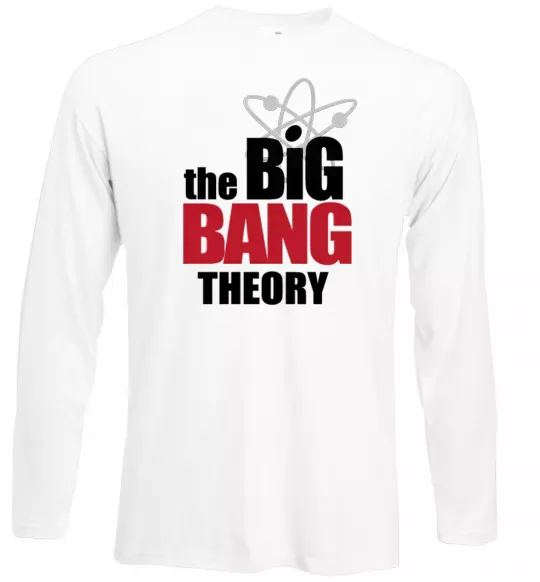 Лонгслив Tеорія великого вибуху Белый фото