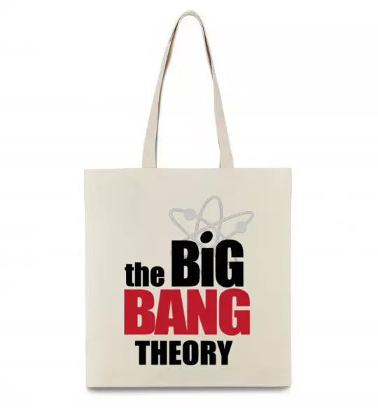 Еко-сумка Tеорія великого вибуху Бежевий фото