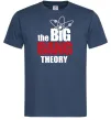 Чоловіча футболка Tеорія великого вибуху Темно-синій фото