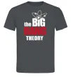 Чоловіча футболка Tеорія великого вибуху Графіт фото